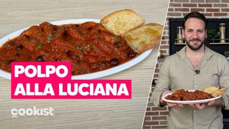 POLPO ALLA LUCIANA: la ricetta campana del polpo più TENERO E SUGOSO che ci sia! 🍅🐙