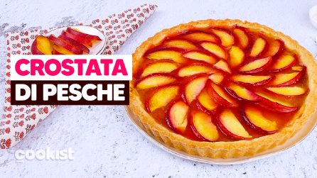 Una crostata di pesche così buona non l’hai mai assaggiata, falla in pochi passi!