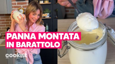 Come MONTARE LA PANNA usando SOLO 1 BARATTOLO e senza fruste ✨