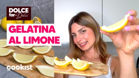 GELATINA AL LIMONE: l'idea sfiziosa per un aperitivo con amici 🍋😍