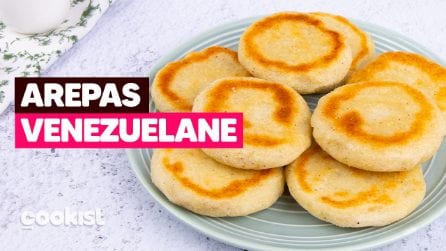 AREPAS venezuelane: le FOCACCINE SUPER SOFFICI da farcire come vuoi e SENZA GLUTINE 🇻🇪🫓