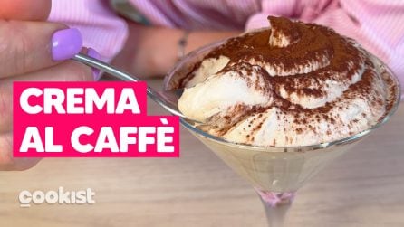 CREMA AL CAFFÈ in 5 MINUTI: cremosa e golosa come QUELLA DEL BAR ☕