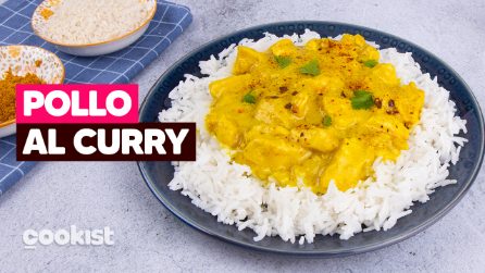 POLLO AL CURRY: un piatto CREMOSO e SPEZIATO per una cena perfetta! 😋