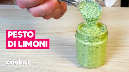 PESTO DI LIMONI 🍋 facile da preparare e saporito!
