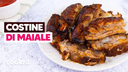 Queste costine di maiale al bbq sono SUCCOSE e IRRESISTIBILI! 😋