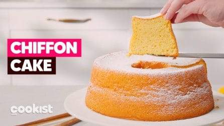 CHIFFON CAKE: il dolce soffice e delicato come una nuvola!