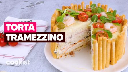 Torta tramezzino: mettila al centro della tavola per un antipasto bello e stuzzicante!