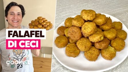 FALAFEL DI CECI: la ricetta originale per farli super CROCCANTI 😋