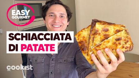 Schiacciata di patate ASMR: l'idea per una CENETTA DA LECCARSI I BAFFI 😋