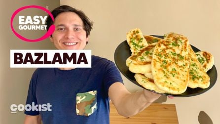 BAZLAMA il pane di patate in padella super FACILE E SFIZIOSO 😋