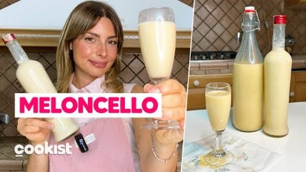 MELONCELLO fatto in casa 🍈 IL LIQUORE FACILE E GOLOSO