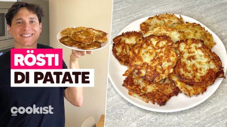 Rösti di patate: CROCCANTI E DELIZIOSI sia al forno che in padella! 😋