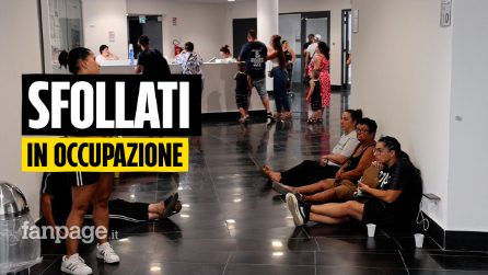 Sfollati della Vela Celeste occupano l'Università a Scampia: "Qui situazione che può esplodere"