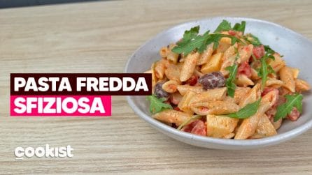 PASTA FREDDA SFIZIOSA con pomodorini e ricotta 😍
