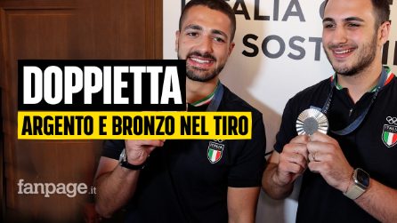 Doppia medaglia nel tiro a segno, argento a Maldini e bronzo per Monna.