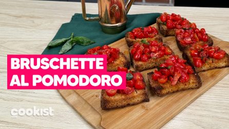 BRUSCHETTE al pomodoro: la ricetta DEFINITIVA dell'antipasto migliore di tutti! 🍅
