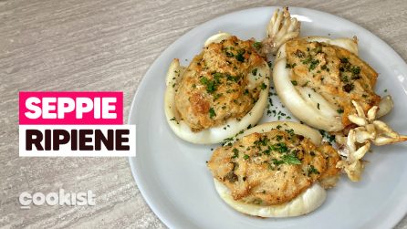 SEPPIE RIPIENE al forno: la ricetta pugliese per un piatto di pesce SEMPLICE E GUSTOSO ✨