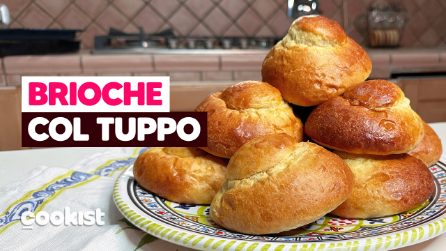 BRIOCHE COL TUPPO SICILIANE: la ricetta originale per farle SOFFICISSIME! 😍