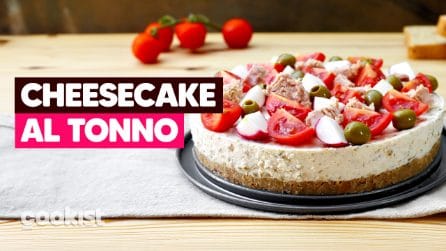 Cheesecake salata al tonno e olive: FRESCA e BUONISSIMA! 🥰