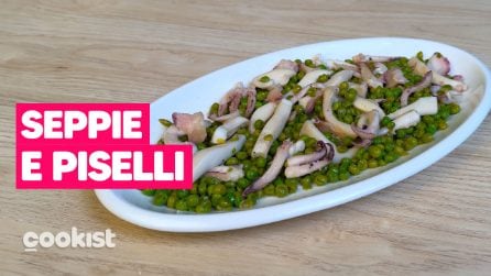 SEPPIE E PISELLI: il secondo facile e saporito ⭐