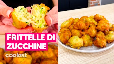 FRITTELLE DI ZUCCHINE VELOCI: la ricetta facile in 5 MINUTI 😋