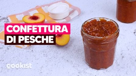 CONFETTURA DI PESCHE fatta in casa: la marmellata buonissima e semplice da preparare! 🍑