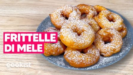 FRITTELLE DI MELE super SOFFICI: la ricetta facile e veloce 🍎