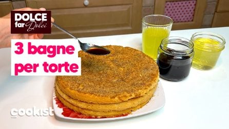 BAGNA PER PAN DI SPAGNA: analcolica, alcolica e al caffè 🎂