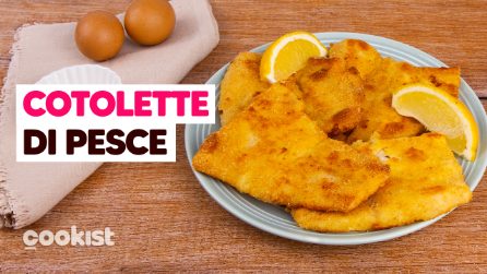 Cotolette di pesce SENZA FRITTURA: facilissime da fare al forno e perfette per i più piccoli! 😋