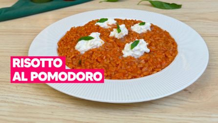 RISOTTO AL POMODORO: facile e cremoso!