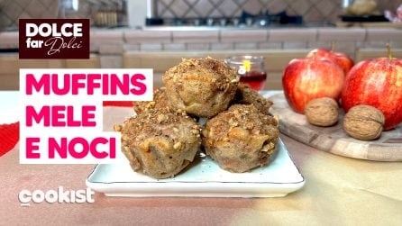 MUFFINS MELE E NOCI: soffici e super golosi!