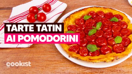 TARTE TATIN AI POMODORINI: FRESCA,VELOCE e GUSTOSA! 🍅😋