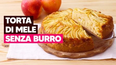 TORTA DI MELE senza burro: SOFFICE e SEMPLICE da fare! 🍎