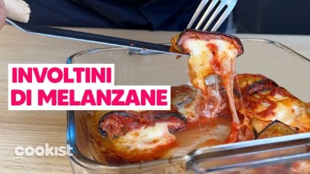 Involtini di melanzane al forno: FACILISSIMI e dal RIPIENO super goloso! 🍆