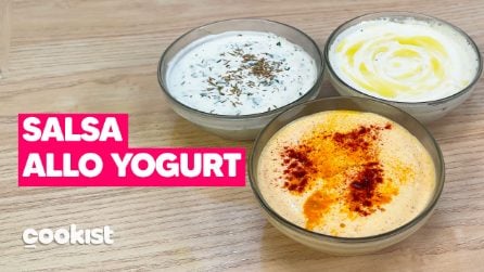SALSA ALLO YOGURT: 3 versioni facili e saporite!