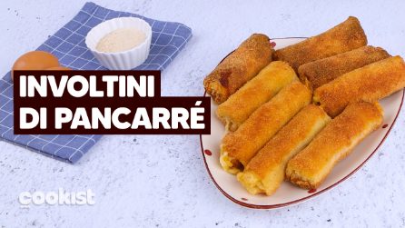 INVOLTINI DI PANCARRÉ: sia fritti che al forno sono da leccarsi i baffi! 😋