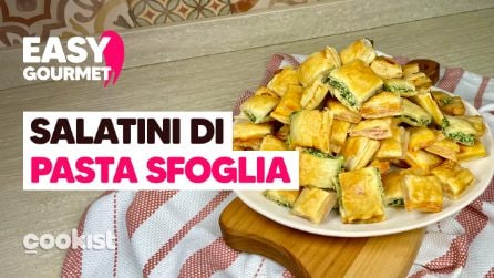 SALATINI DI PASTA SFOGLIA: pronti in soli 30 minuti per un aperitivo super! 🎉😍