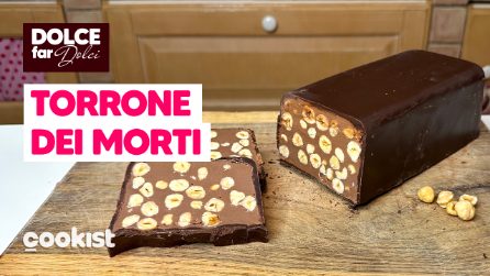 TORRONE DEI MORTI: la ricetta NAPOLETANA per un dolce al davvero GOLOSO! 🍫😍