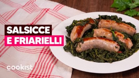 SALSICCIA E FRIARIELLI in Padella: La Ricetta Napoletana Originale😋🇮🇹