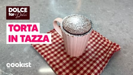 TORTA IN TAZZA: pronta in soli 2 minuti!
