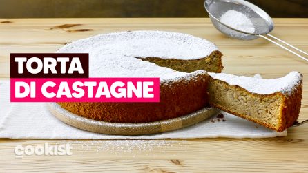 TORTA DI CASTAGNE: MORBIDA e SAPORITA! 🌰