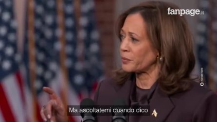 Elezioni USA 2024, il discorso di Kamala Harris dopo la sconfitta: "Continueremo a lottare"