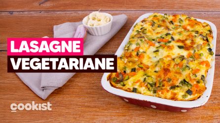 LASAGNE VEGETARIANE: FILANTI e SAPORITE, non ne potrai fare a meno! 🥕🍄