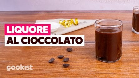 LIQUORE AL CIOCCOLATO: pochi ingredienti per tanto gusto! 🍫