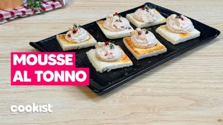 MOUSSE AL TONNO: cremosa, saporita e facilissima da fare!