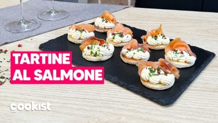 TARTINE AL SALMONE