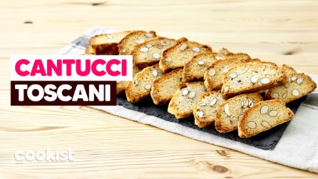 CANTUCCI ALLE MANDORLE: la ricetta originale dei deliziosi biscotti toscani! 😍