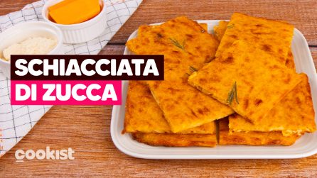 SCHIACCIATA DI ZUCCA: CROCCANTE e LEGGERA! 😋