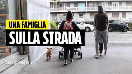 Famiglia con tre bimbe finita a vivere per strada: "A Milano non riusciamo più a pagare l'affitto"