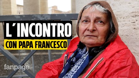 La storia di Violetta, clochard a San Pietro che una sera cenò con Papa Francesco: "Fu incredibile"